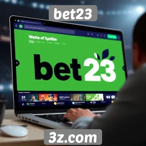 Avaliação da interface de usuário do site bet23
